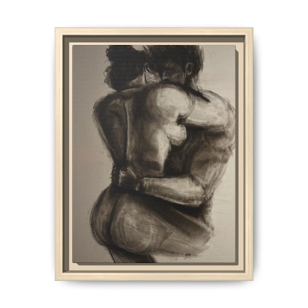 “LAST DAY ON EARTH” Matte Canvas, Framed (Multi-color)