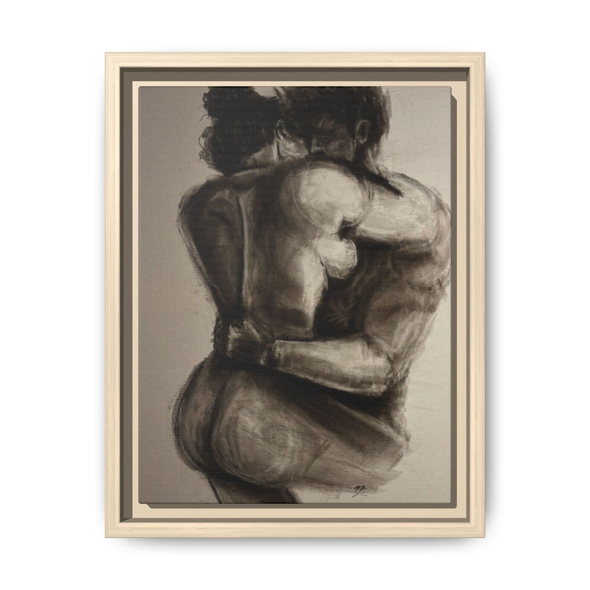 “LAST DAY ON EARTH” Matte Canvas, Framed (Multi-color)