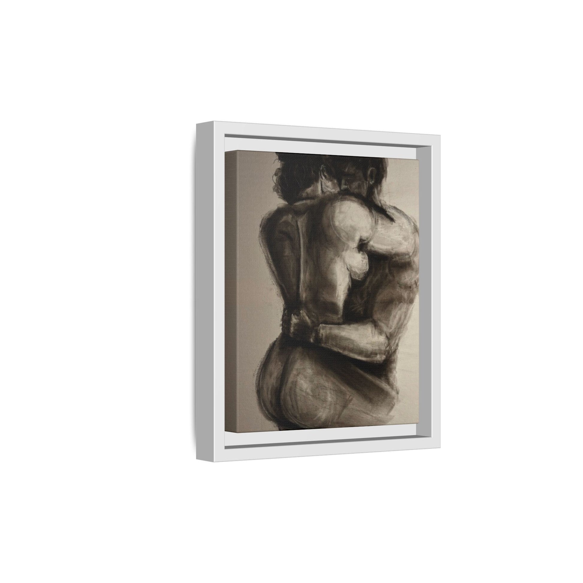 “LAST DAY ON EARTH” Matte Canvas, Framed (Multi-color)