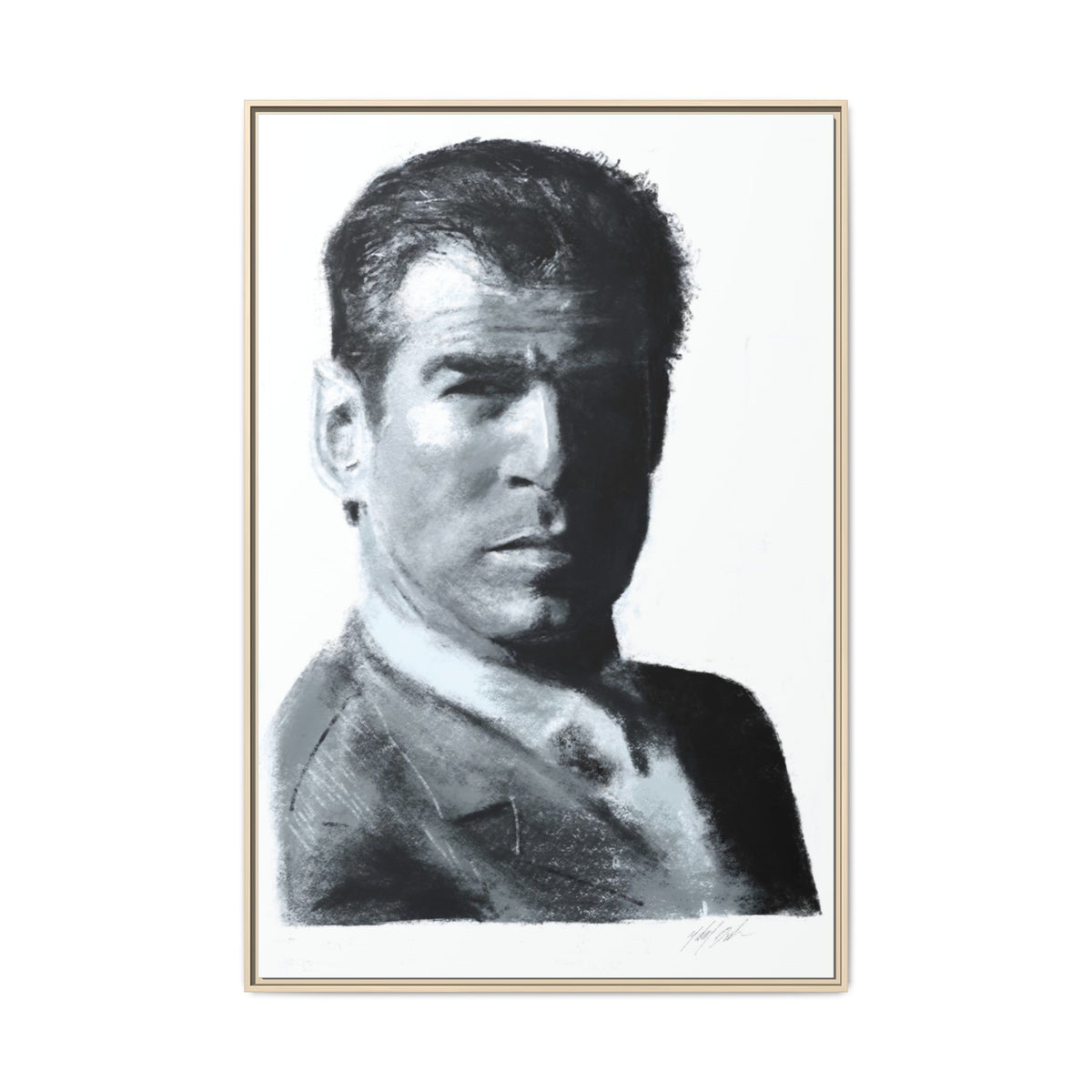 BOND Matte Canvas, Framed (Multi-color)