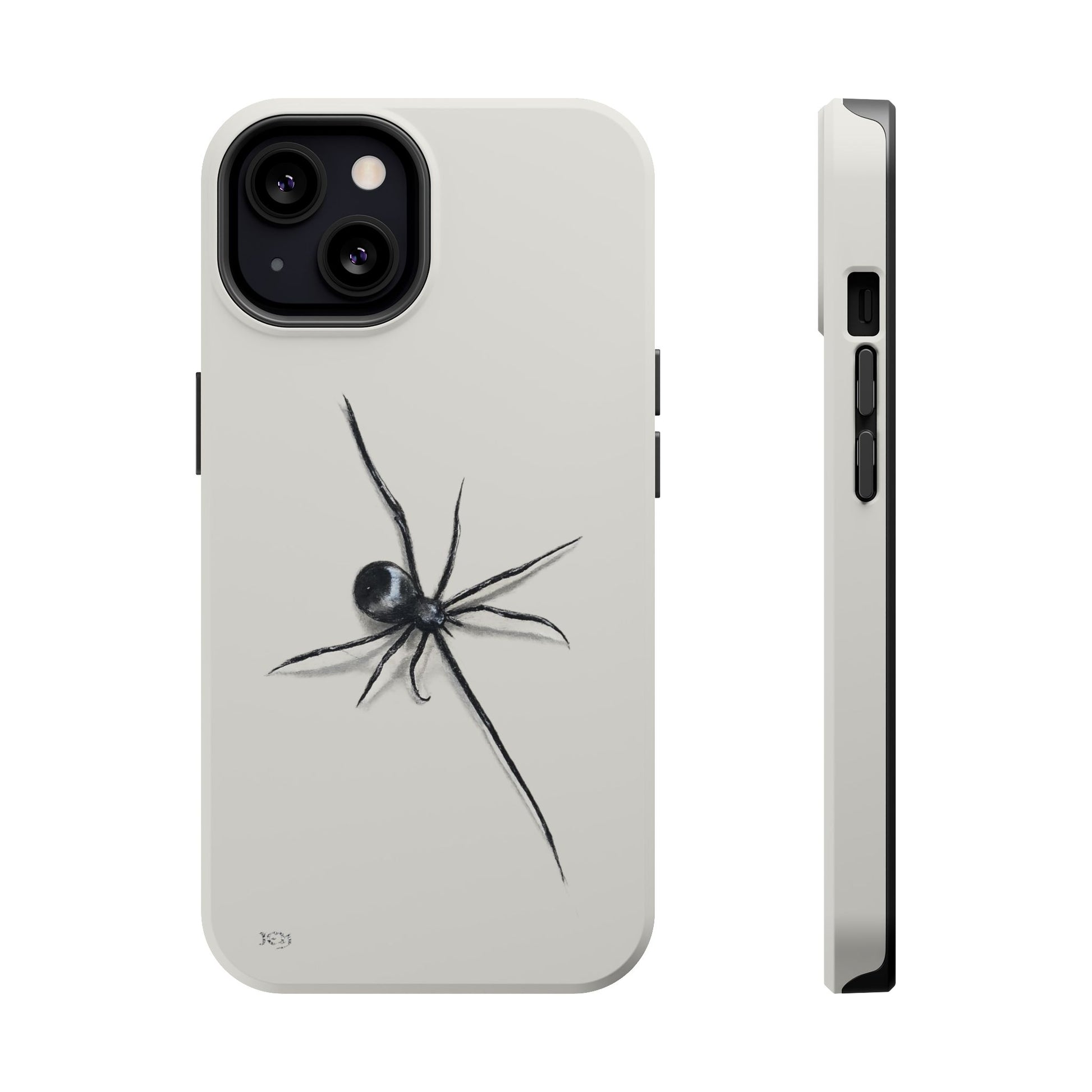 "ICY" Spider Sketch Magnetic Impact-Resistant Phone Case