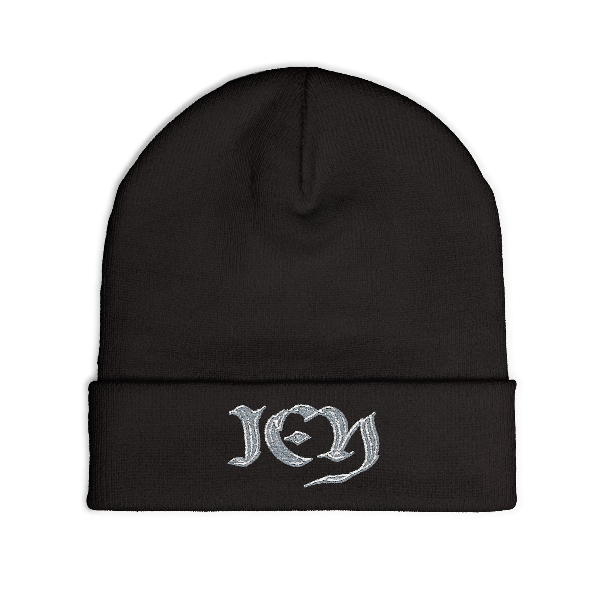 “ICY” Knit Beanie (Embroidery)
