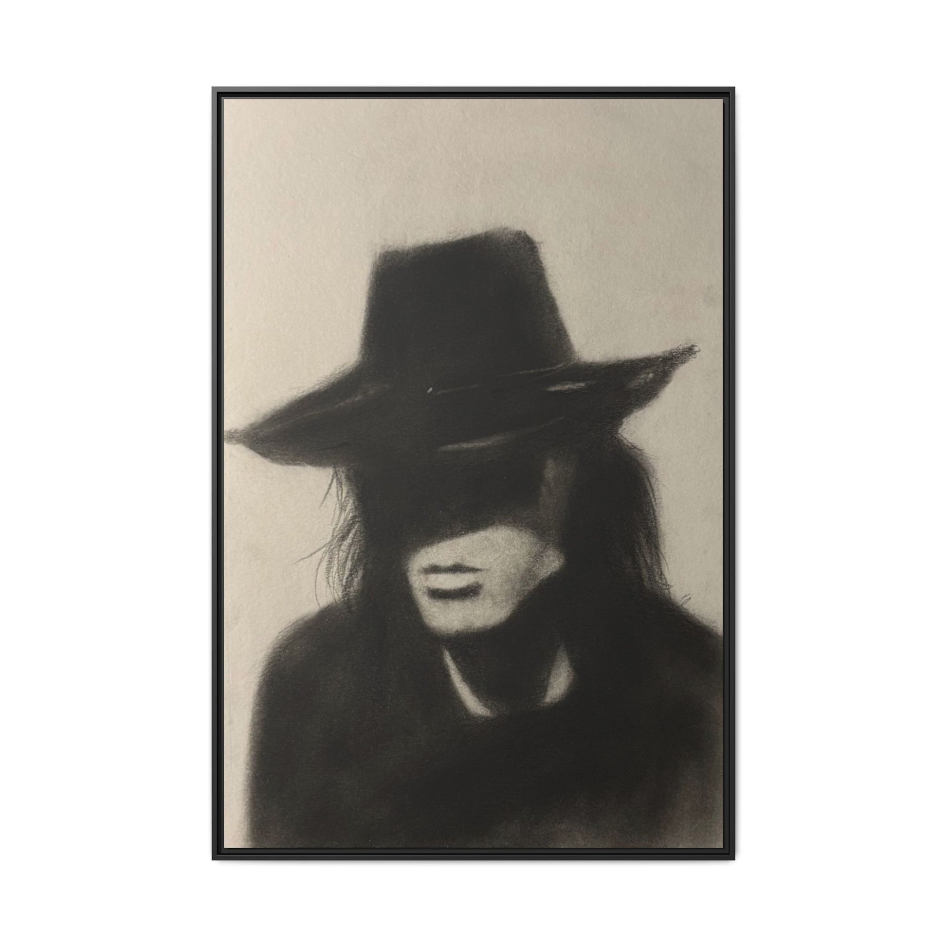 “OUTLAW” Matte Canvas, Framed (Multi-color)