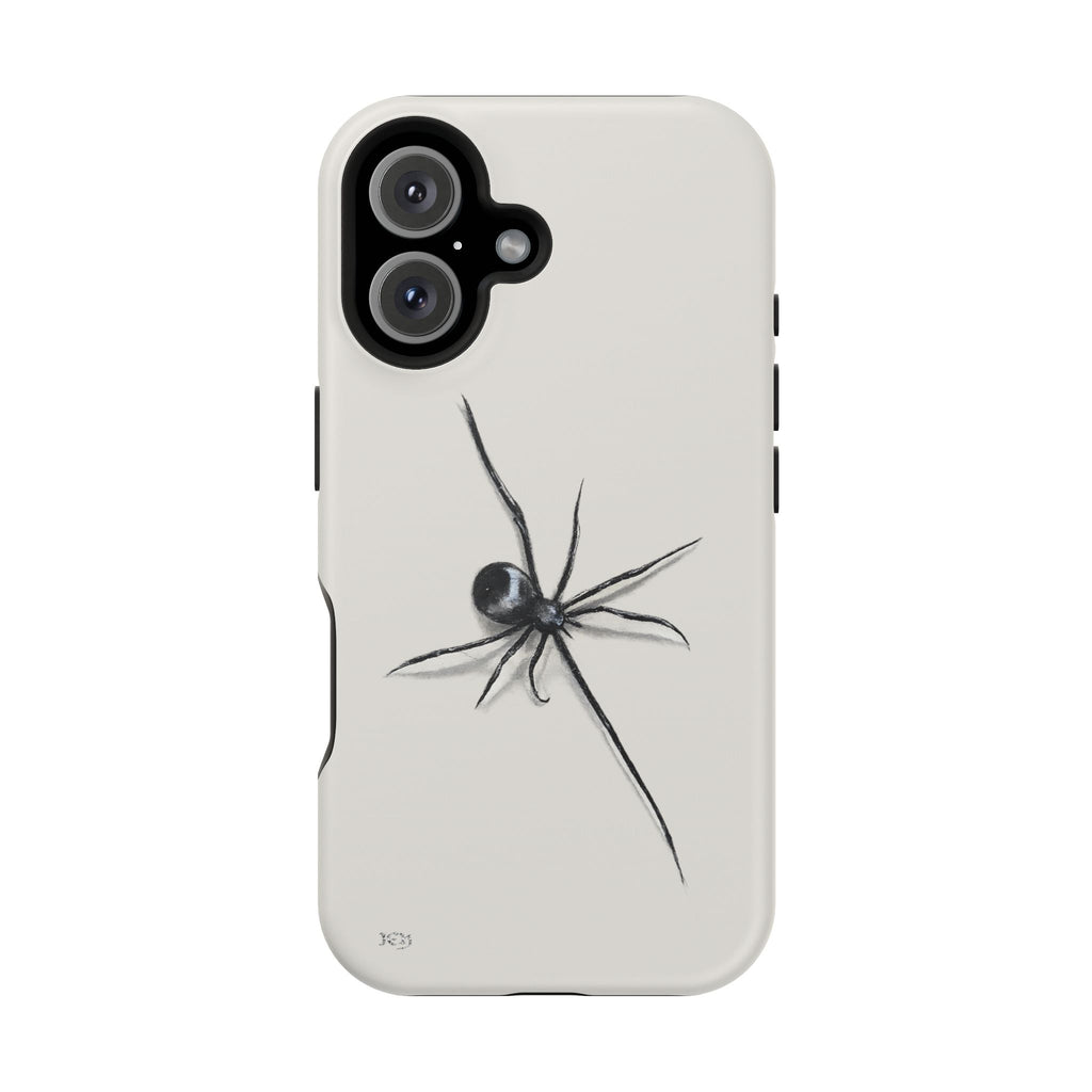 "ICY" Spider Sketch Magnetic Impact-Resistant Phone Case