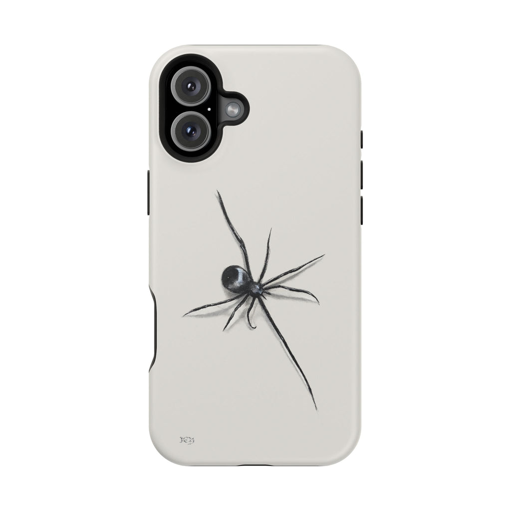 "ICY" Spider Sketch Magnetic Impact-Resistant Phone Case