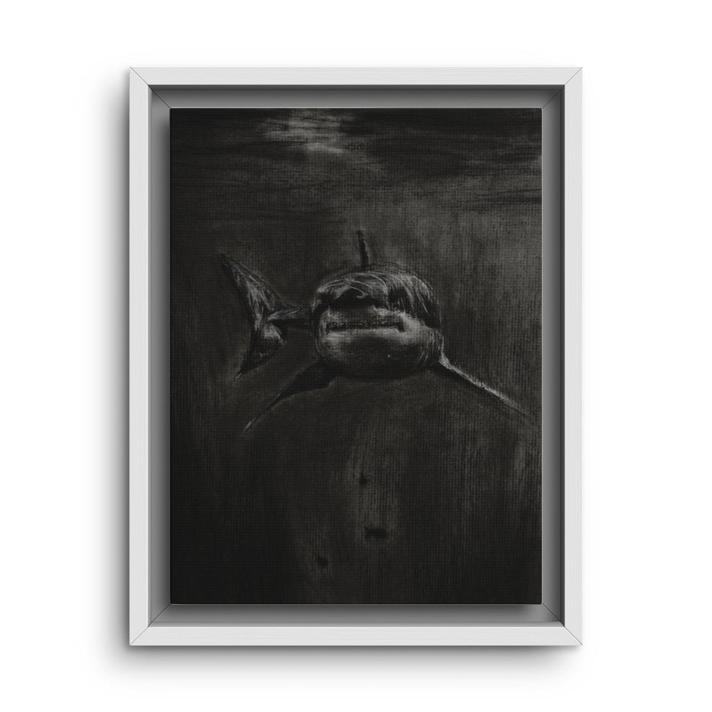 Dark Surrealist Framed Canvas Wall Art