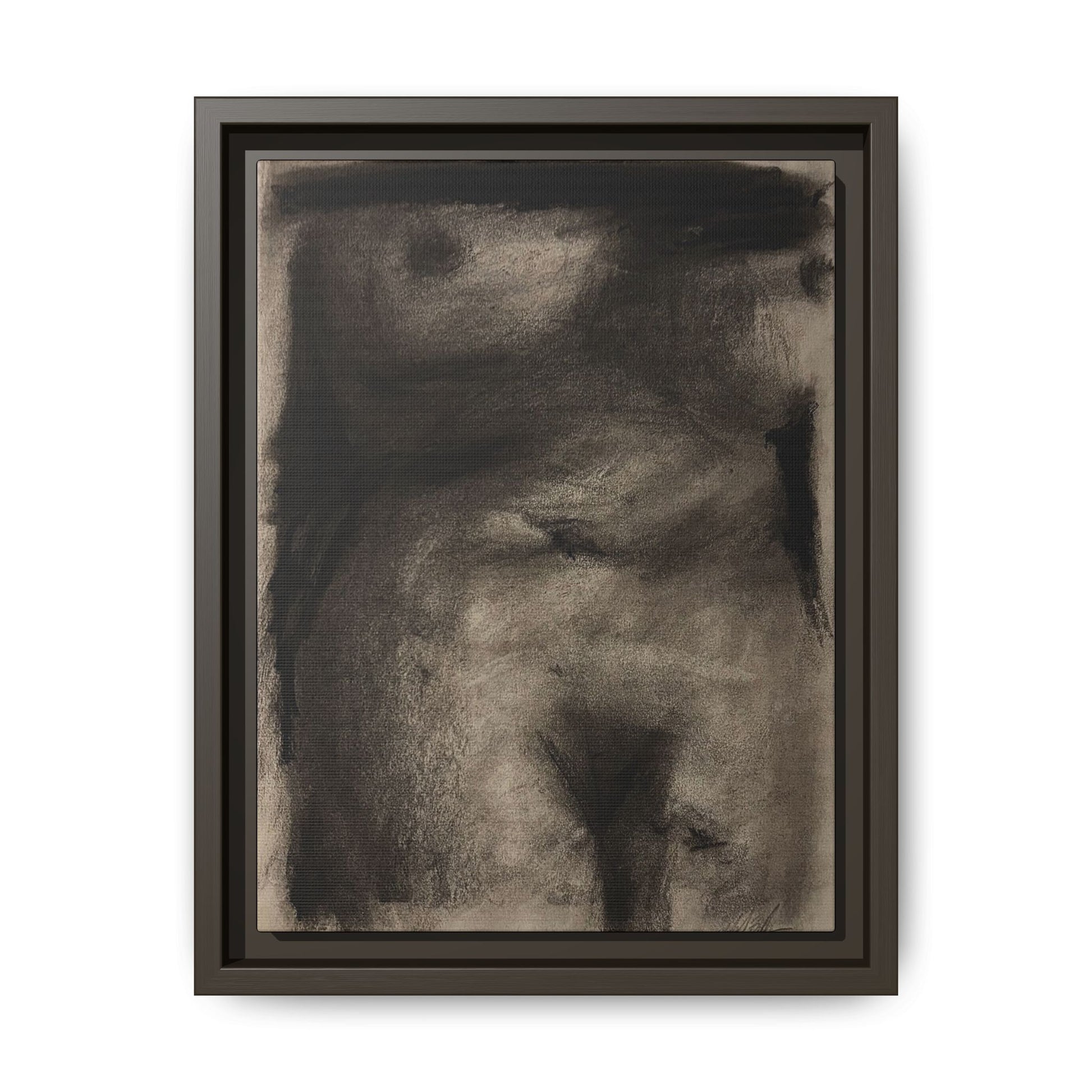 “The Price Of Intuition” Matte Canvas, Framed (Multi-color)