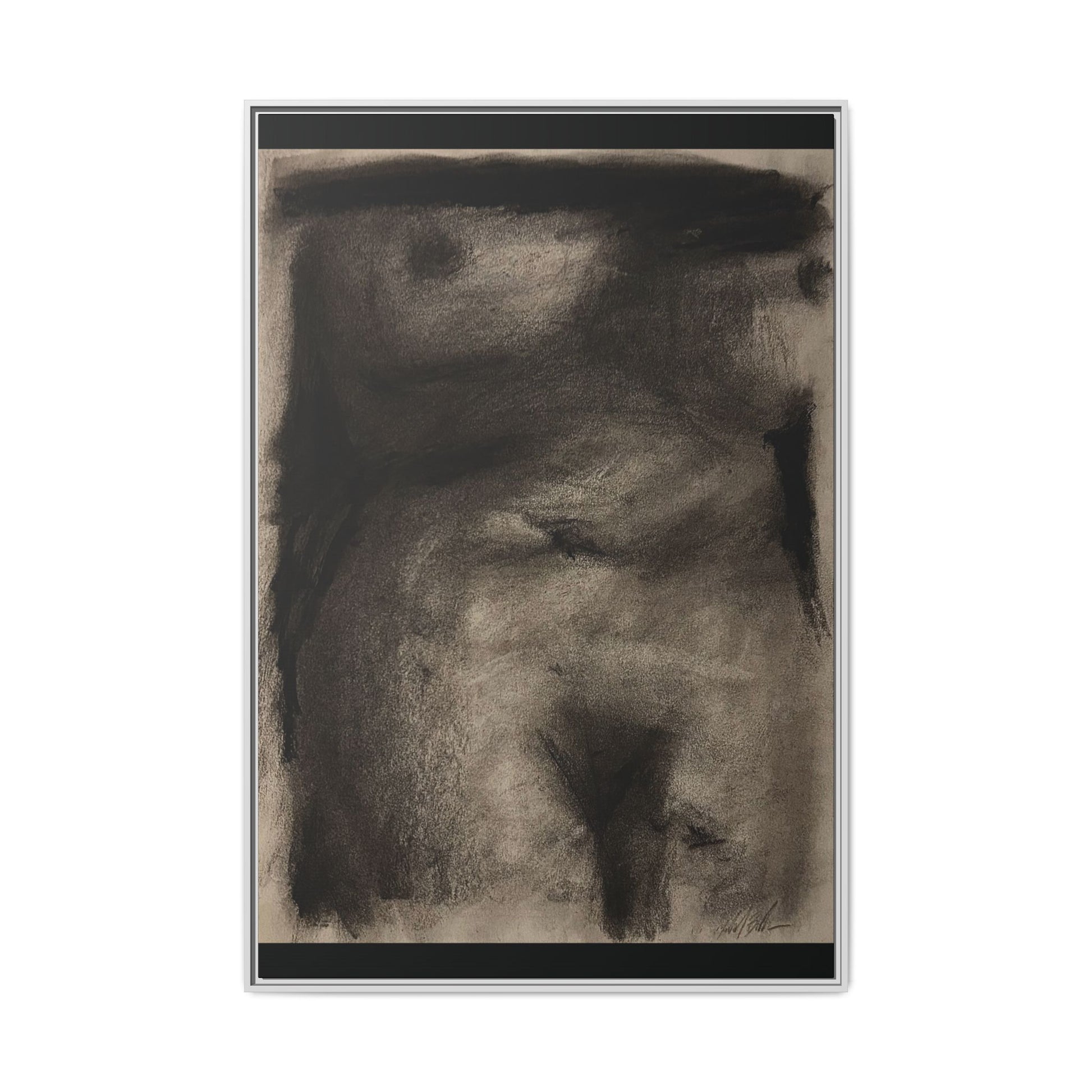 “The Price Of Intuition” Matte Canvas, Framed (Multi-color)