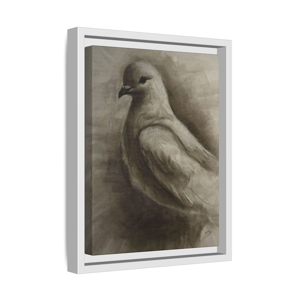 “Dove” Matte Canvas, Framed (Multi-color)