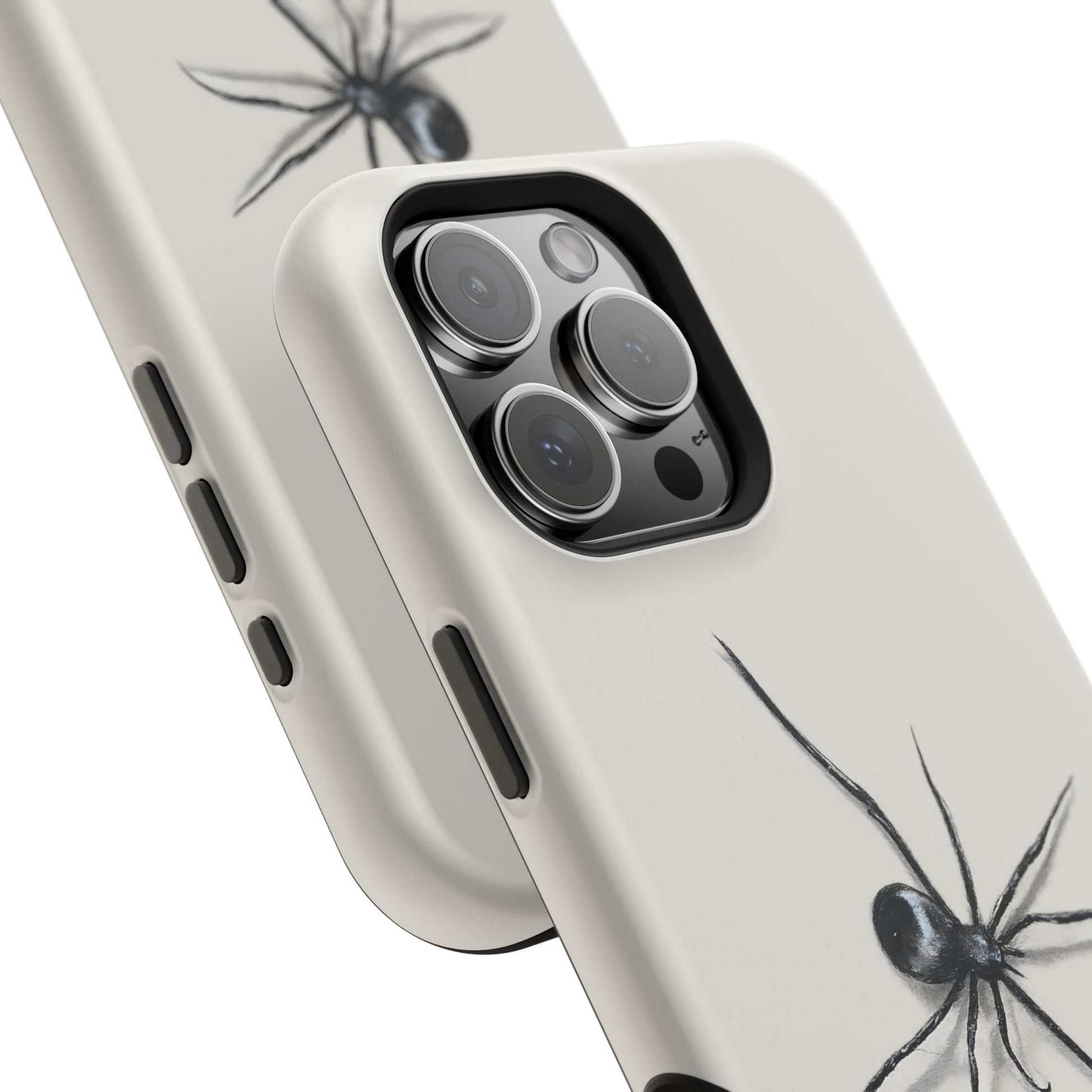 "ICY" Spider Sketch Magnetic Impact-Resistant Phone Case