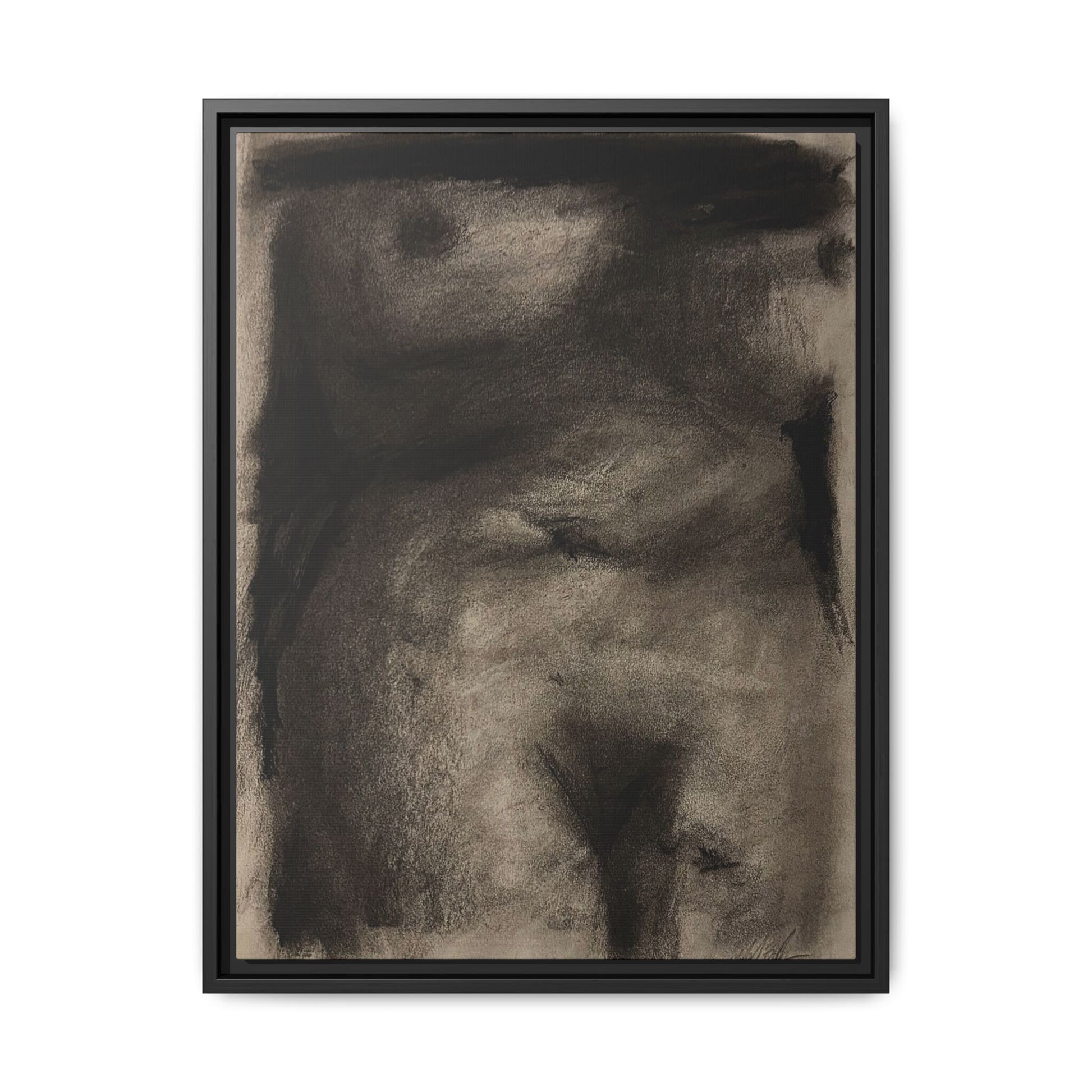 “The Price Of Intuition” Matte Canvas, Framed (Multi-color)