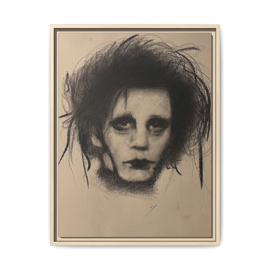 “Edward” Matte Canvas, Framed (Multi-color)