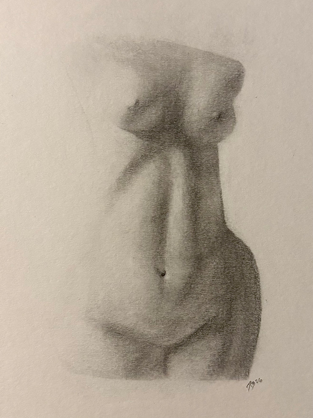 BODY STUDY NO. 5 (Small 6in X 8in)