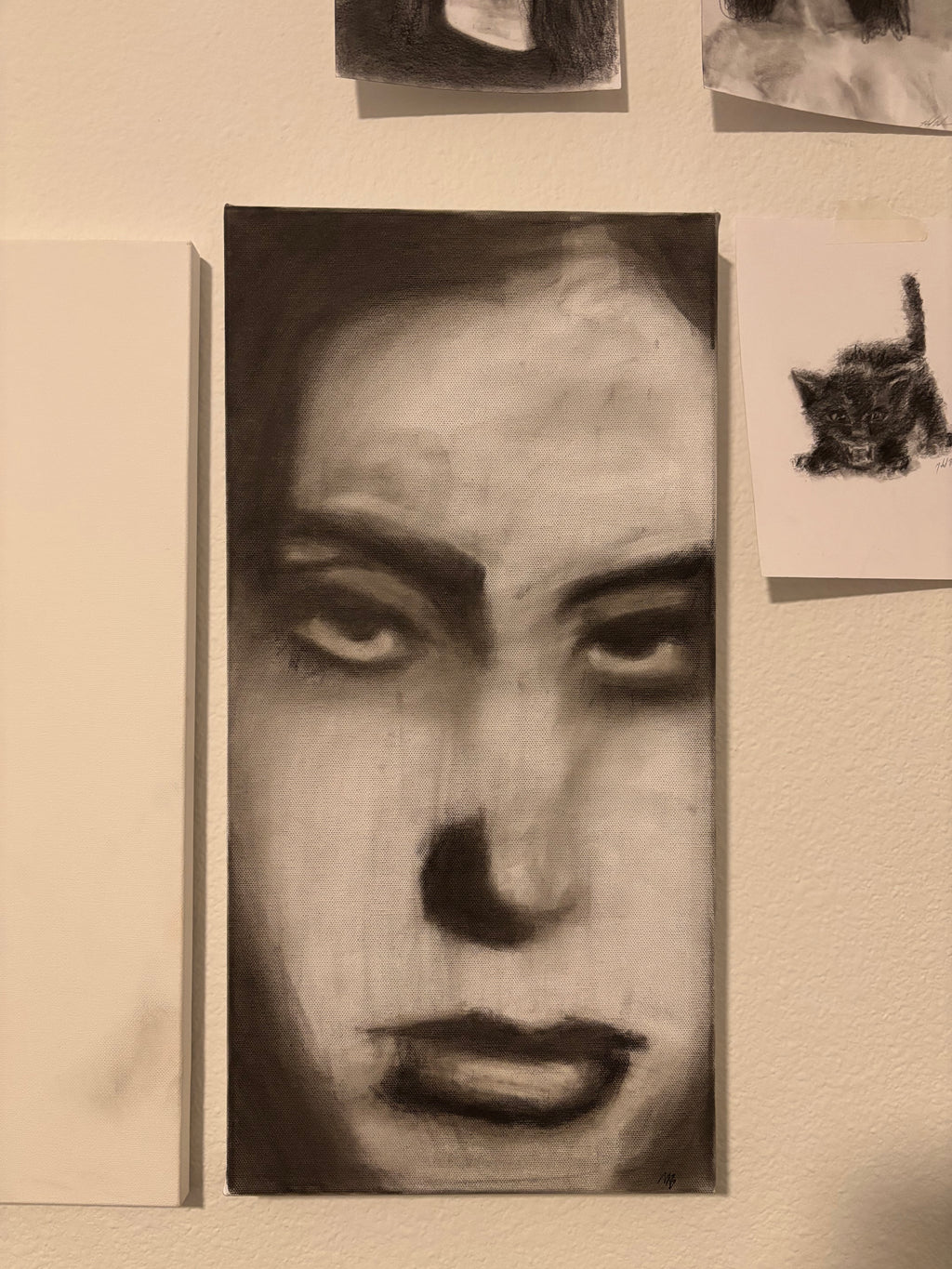 pouty face (Large Canvas)