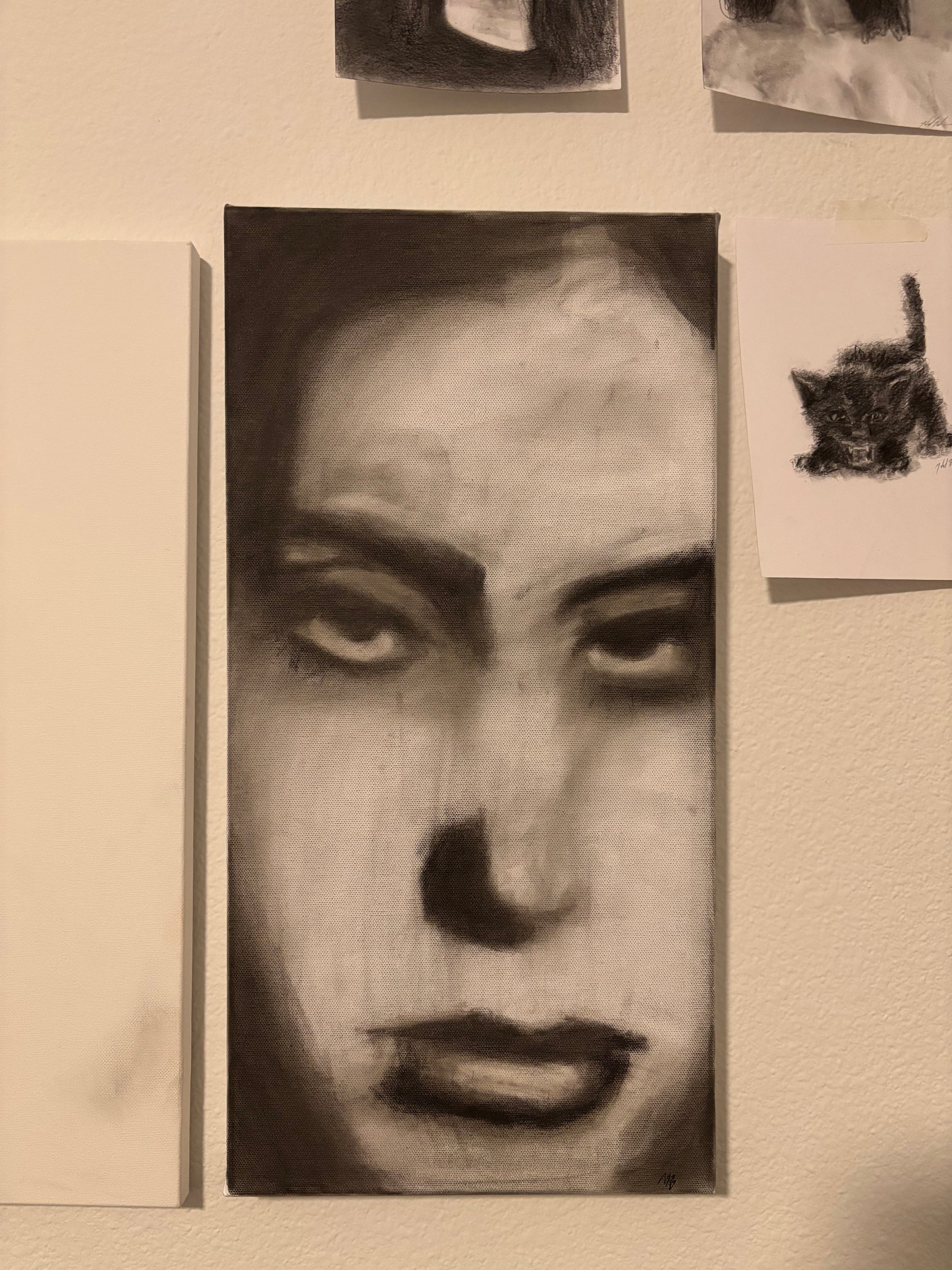 pouty face (Large Canvas)