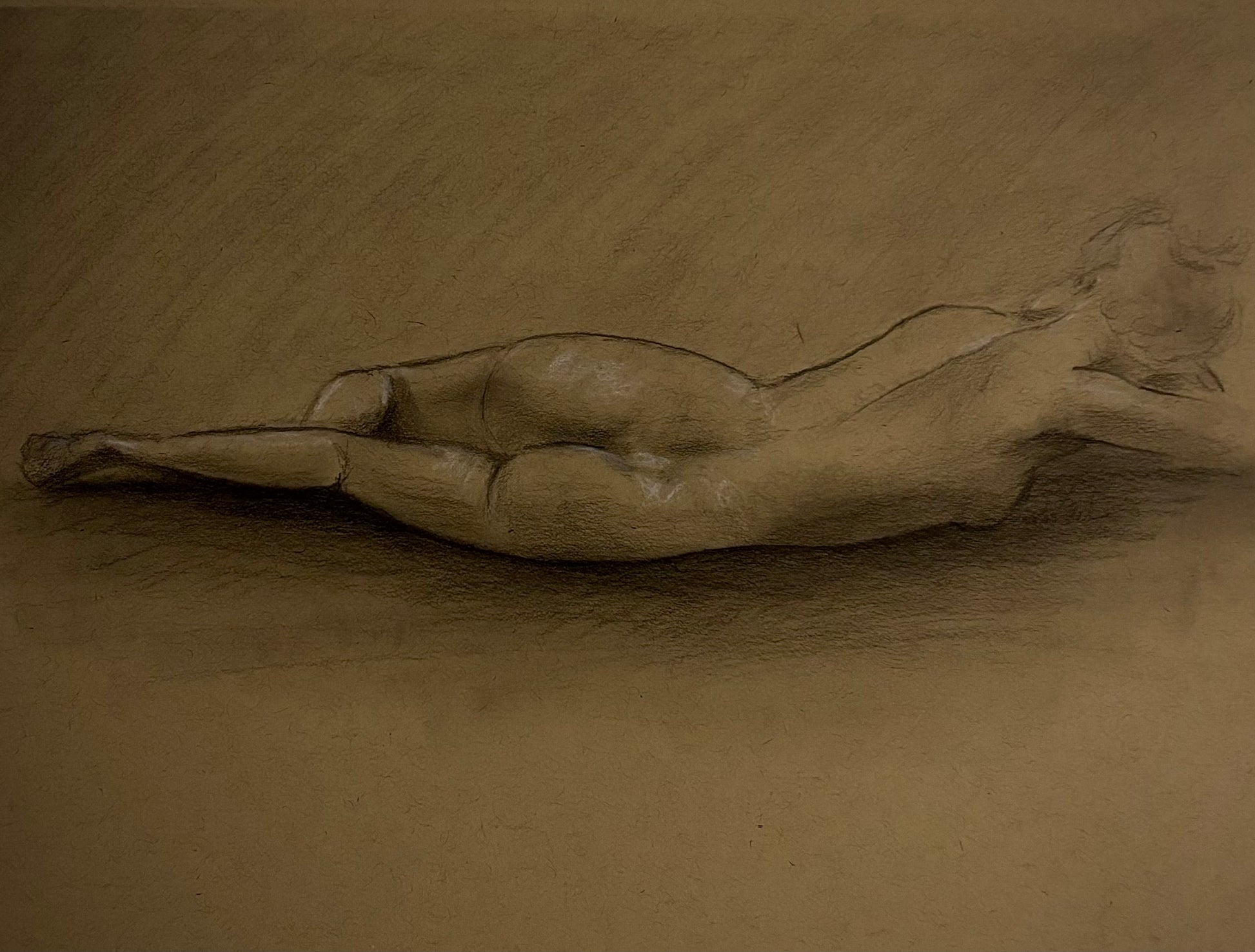 BODY STUDY NO. 5 (Medium Size: 9in X 12in)